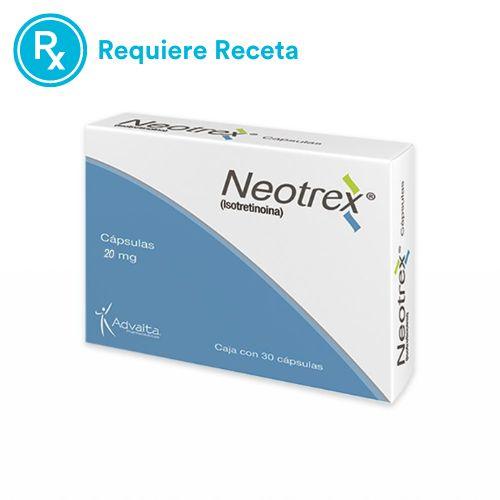 NEOTREX 20 MG 30 CÁPSULAS