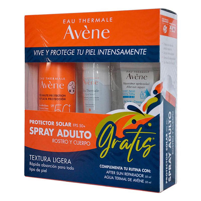 KIT BLOQUEADOR SPRAY ADULTO + AGUA THERMAL
