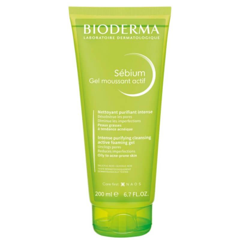 Bioderma | Sébium Gel Moussant Actif 200 ml | Piel Grasa/Acné