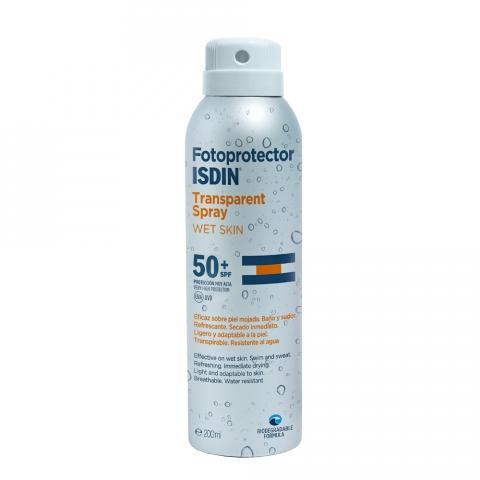ISDIN FOTOPROTECTOR TRANSPARENTE WET SKIN SPF 50+