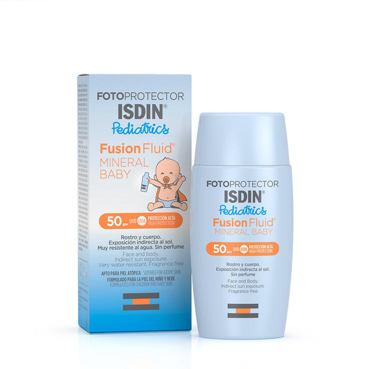 ISDIN FOTOPROTECTOR PEDIATRICS FUSION FLUID MINERAL BABY